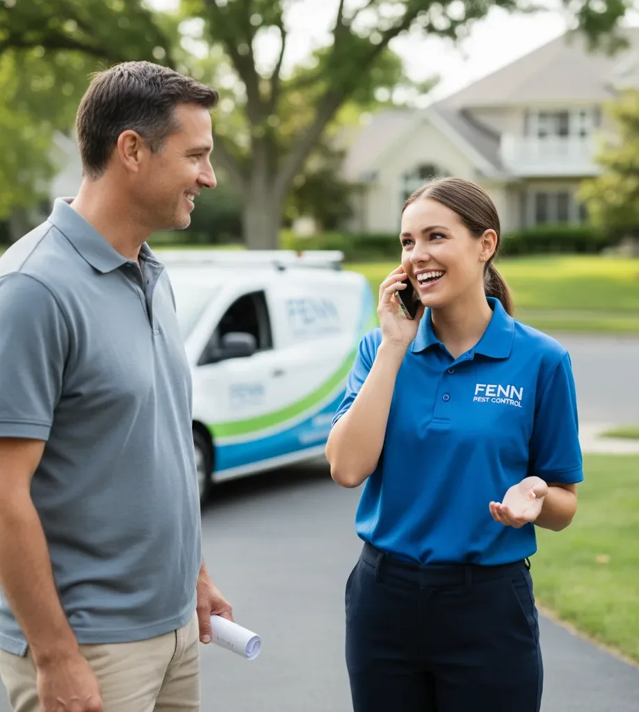 Fenn Pest Control customer support in Galena